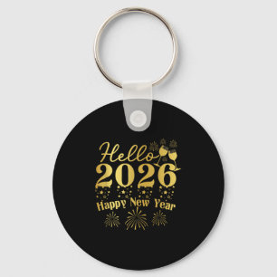 Chaveiro Feliz ano novo 2026 Festa do Ano Novo Amigos