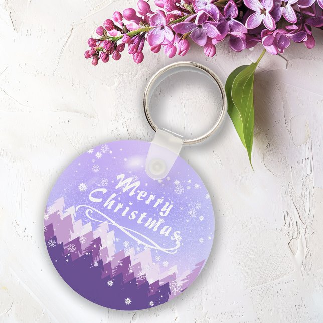 Chaveiro Feliz ano novo de Natal Merry Snow Winter (Criador carregado)