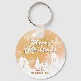 Chaveiro Feliz ano novo de Neves da Casa Branca Dourada