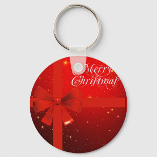 Chaveiro Feliz arco vermelho de natal