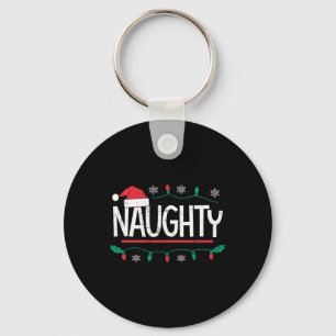 Chaveiro Feliz Casal de Natal Engraçado