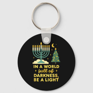 Chaveiro Feliz Chrismukkah Merry Natal Feliz Chanukah J