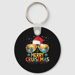 Chaveiro Feliz Cruisemas Chapéu do Papai Noel Retro Cruzeir