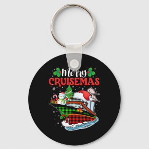 Chaveiro Feliz Cruisemas Família Cruzar Diversão de Natal