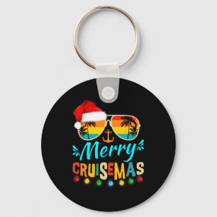 Chaveiro Feliz Cruisemas Papais noeis de Natal Reindeer Cru