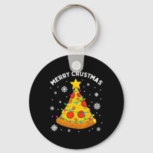 Chaveiro Feliz Crustmas Pizza Árvore de Natal Presentes de