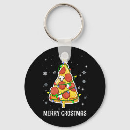 Chaveiro Feliz Crustmas Pizza Árvore de Natal Presentes Xma