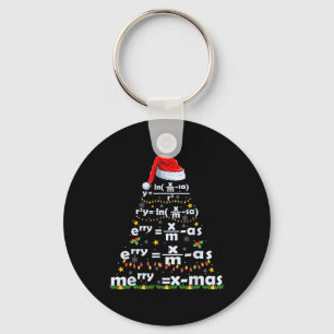 Chaveiro Feliz de Equação de Matemática X-mas Engraçado Pro