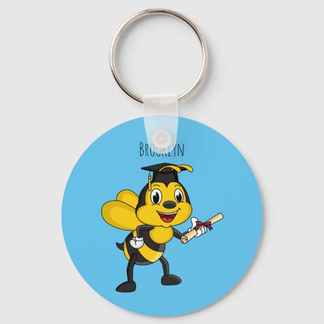 Chaveiro Feliz desenho animado (Frente)