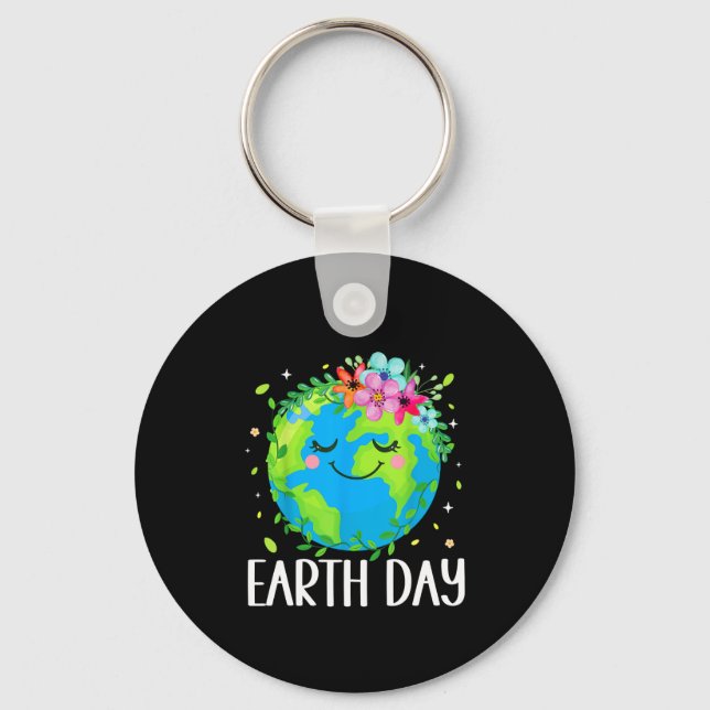 Chaveiro Feliz Dia da Terra (Frente)