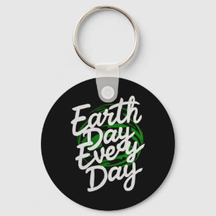 Chaveiro Feliz Dia da Terra Engraçado Dia da Terra Crianças