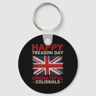 Chaveiro Feliz Dia da Traição Coloniais Ingratos 4 de Julho