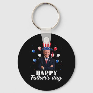 Chaveiro Feliz Dia de os pais 4 De Julho Anti Joe Biden Sup