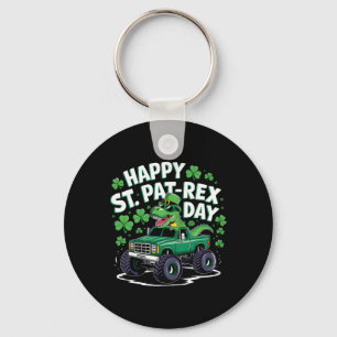 Chaveiro Feliz Dia de São Pat-rex Patrick Dinossauro Monstr