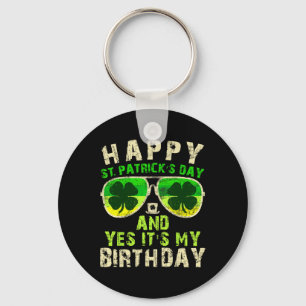 Chaveiro Feliz Dia de São Patrício Aniversário Saint Paddys