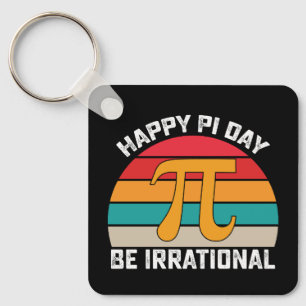 Chaveiro Feliz Dia do Pi Seja Irracional Matemática Diverti