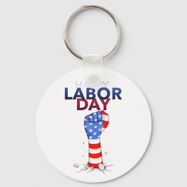 Chaveiro Feliz dia do trabalhador  (Frente)