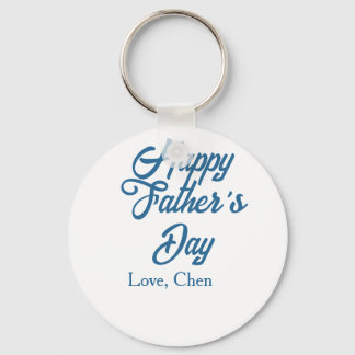 Chaveiro Feliz dia dos pais nome cinza amor melhor papai de