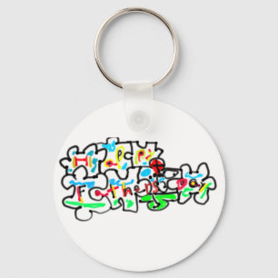 Chaveiro Feliz Dia dos Pais Puzzle arte