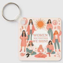 Chaveiro feliz dia internacional das mulheres