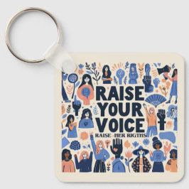 Chaveiro feliz dia internacional das mulheres