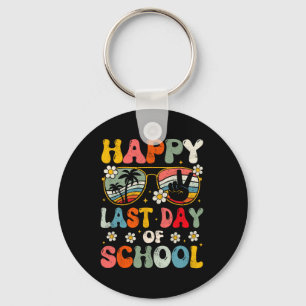 Chaveiro Feliz Dia Passado De Professores De Verão Na Escol