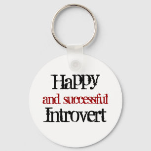 Chaveiro Feliz e bem sucedido introvert