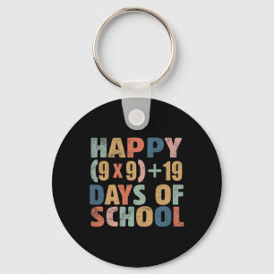 Chaveiro Feliz Equação Matemática Escolar 100 Dias 100º Dia