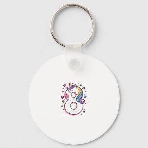 Chaveiro Feliz Festa de aniversário De 8 Anos Para Gir