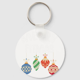 Chaveiro Feliz Fitmas para o Natal