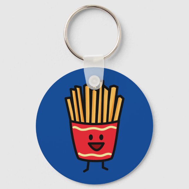Chaveiro Feliz Fries Franceses (Frente)