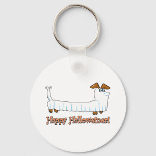 Chaveiro Feliz Halloween Dachshund
