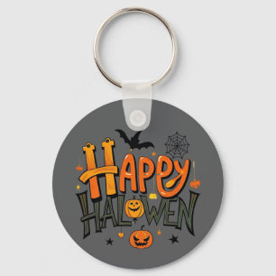 Chaveiro Feliz Halloween Fofo