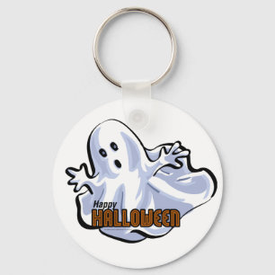 Chaveiro Feliz Halloween Ghost