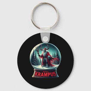 Chaveiro Feliz Krampus Krampus Está Chegando Ao Horro Do Xm