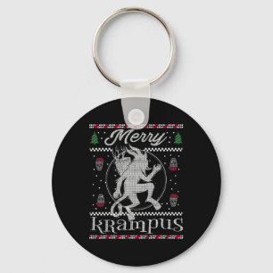 Chaveiro Feliz Krampus Natal Xmas Horror Feio Sweater E