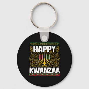 Chaveiro Feliz Kwanzaa - Festival do Patrimônio Africano Am