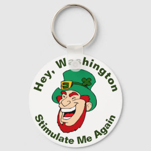 Chaveiro Feliz Leprechaun Stimuly Bill