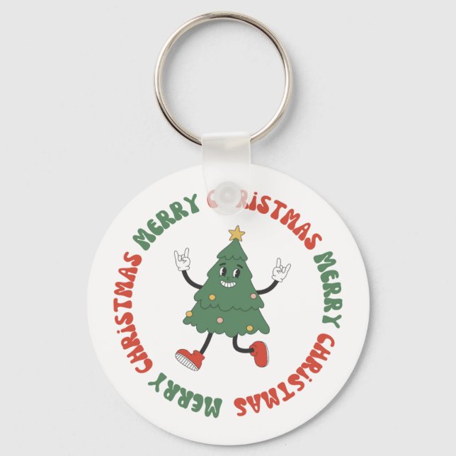 Chaveiro Feliz Natal  (Frente)