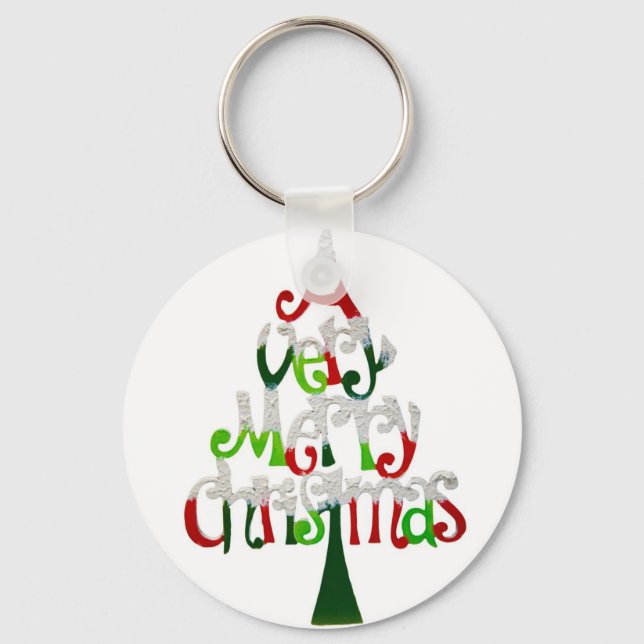 Chaveiro Feliz Natal (Frente)