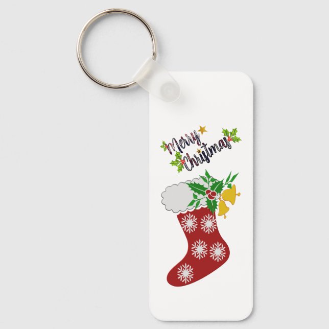Chaveiro Feliz Natal (Frente)