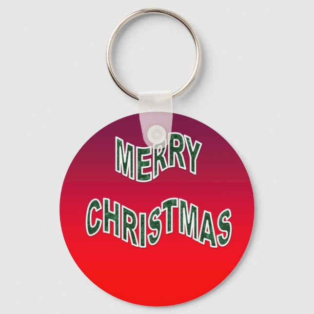 Chaveiro Feliz Natal (Frente)