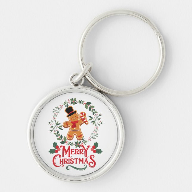 Chaveiro Feliz Natal (Frente)