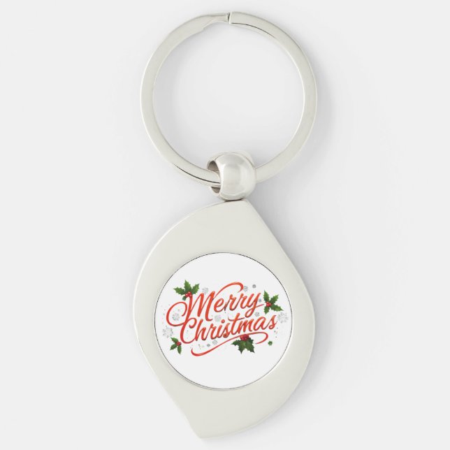 Chaveiro Feliz Natal (Frente)