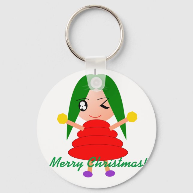 Chaveiro Feliz Natal (Frente)