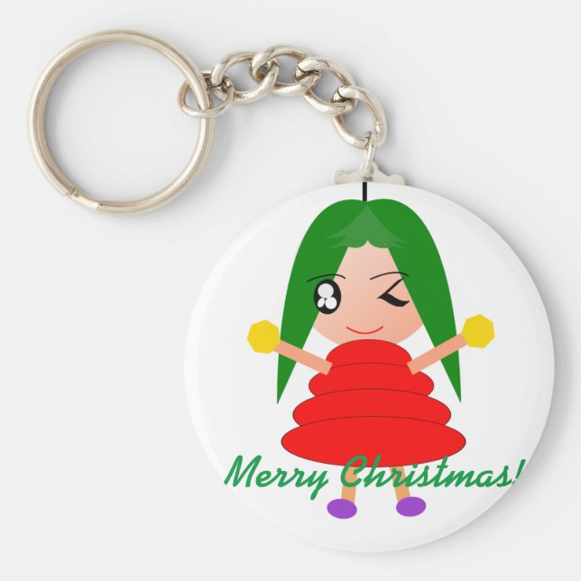 Chaveiro Feliz Natal (Frente)