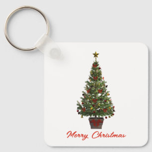 Chaveiro Feliz Natal. Árvore de Natal