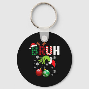 Chaveiro Feliz Natal Bruh Kids Adolescentes Meninos Engraça
