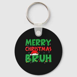 Chaveiro Feliz Natal Bruh Meme Engraçado Dizendo Meninos