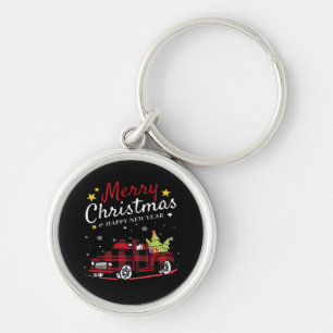 Chaveiro Feliz Natal Buffalo Caminhão Boneco de Neve Árvore